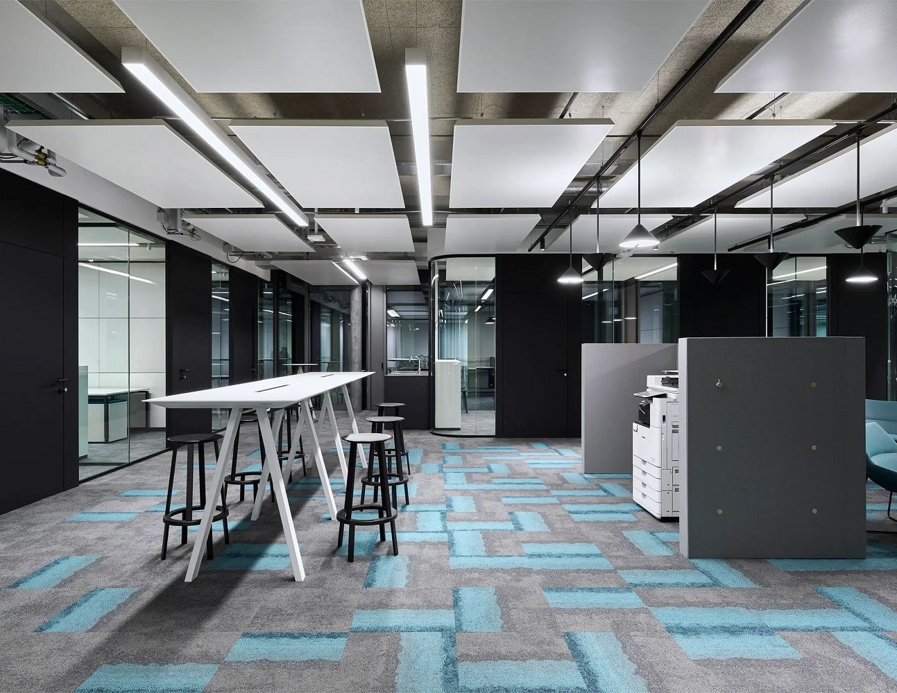 Funktionale Zonen im Open Space